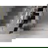 Mexen Velar uși de duș glisante 130 cm, înghețat, auriu periat - 871-130-000-31-55