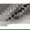 Mexen Velar uși duș glisante 100 cm, înghețat, auriu periat - 871-100-000-31-55