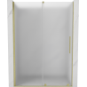 Mexen Velar uși de duș glisante 160 cm, geam mat, auriu periat - 871-160-000-31-55
