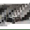 Mexen Velar uși de duș glisante 120 cm, grafit, aurit periat - 871-120-000-41-55