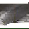 Mexen Velar uși de duș glisante 120 cm, grafit, aurit periat - 871-120-000-41-55