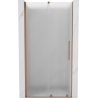 Mexen Velar uși de duș glisante 110 cm, geam mat, cupru periat - 871-110-000-31-65