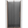 Mexen Velar uși de duș glisante 90 cm, grafit, cupru periat - 871-090-000-41-65