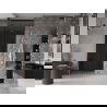 Ușă de duș glisantă Mexen Velar 90 cm, grafit, cupru periat - 871-090-000-41-65