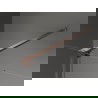 Mexen Velar tolóajtós zuhanyajtó 90 cm, grafit, csiszolt réz - 871-090-000-41-65