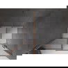 Mexen Velar uși de duș glisante 120 cm, grafit, cupru periat - 871-120-000-41-65