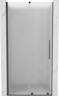 Mexen Velar uși de duș culisante 100 cm, mat, gri metalizat periat - 871-100-000-31-66