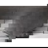 Mexen Velar uși de duș glisante 140 cm, grafit, gri metalic periat - 871-140-000-41-66