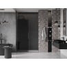 Mexen Velar uși de duș glisante 150 cm, grafit, gri pistol periat - 871-150-000-41-66
