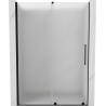 Mexen Velar uși de duș glisante 160 cm, mat, negre - 871-160-000-31-70