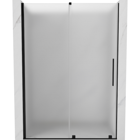 Mexen Velar uși de duș glisante 150 cm, mat, negre - 871-150-000-31-70