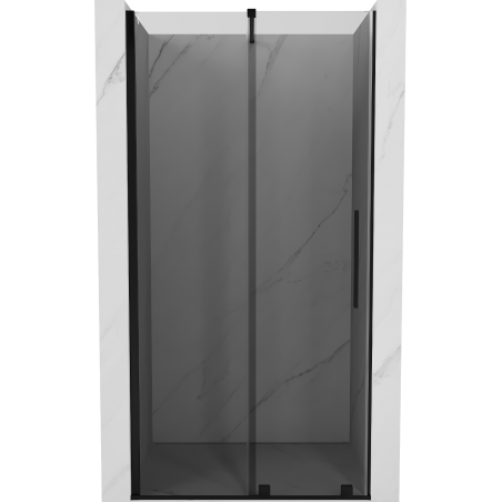 Mexen Velar uși de duș glisante 90 cm, grafit, negru - 871-090-000-41-70