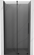 Mexen Velar uși de duș glisante 90 cm, grafit, negru - 871-090-000-41-70