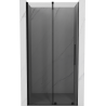 Mexen Velar uși de duș glisante 120 cm, grafit, negru - 871-120-000-41-70