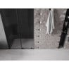 Mexen Velar toló zuhanyajtó 100 cm, grafit, fekete - 871-100-000-41-70