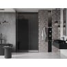 Mexen Velar uși de duș glisante 160 cm, grafit, negru - 871-160-000-41-70