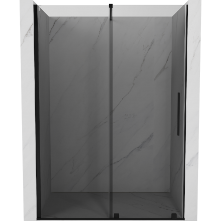 Mexen Velar uși de duș glisante 160 cm, grafit, negru - 871-160-000-41-70