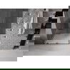 Mexen Velar tolóajtós zuhanyajtó 120 cm, átlátszó, fegyverfém - 871-120-000-01-95