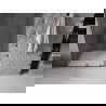 Mexen Velar tolóajtós zuhanyajtó 120 cm, átlátszó, fegyverfém - 871-120-000-01-95
