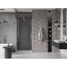 Mexen Velar uși de duș glisante 90 cm, transparent, nichel periat - 871-090-000-01-97