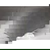Mexen Velar uși de duș glisante 150 cm, transparent, nichel periat - 871-150-000-01-97