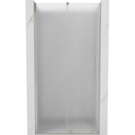 Mexen Velar uși de duș glisante 120 cm, mat, nichel periat - 871-120-000-31-97