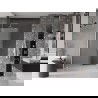 Mexen Velar uși de duș glisante 150 cm, înghețate, nichel periat - 871-150-000-31-97