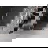 Mexen Velar uși de duș glisante 150 cm, grafit, nichel periat - 871-150-000-41-97