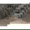 Mexen Omega tolóajtós zuhanykabin 100 x 70 cm, Átlátszó, Fekete - 825-100-070-70-00