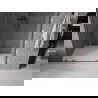 Uși de duș glisante Mexen Velar Duo 140 cm, transparente, gun metal - 871-140-000-02-95
