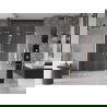 Mexen Velar Duo uși de duș glisante 150 cm, transparente, nichel periat - 871-150-000-02-97