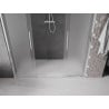 Mexen Velar Duo toló zuhanyajtó 180 cm, jégvirág, króm - 871-180-000-32-01