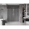 Mexen Velar Duo uși de duș glisante 170 cm, înghețat, crom - 871-170-000-32-01