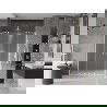 Mexen Velar Duo uși de duș culisante 140 cm, mat, alb - 871-140-000-32-20