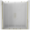 Mexen Velar Duo uși de duș glisante 170 cm, mat, auriu - 871-170-000-32-50