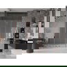 Mexen Velar Duo tolóajtós zuhanykabin 150 cm, zúzmarás, rózsa arany - 871-150-000-32-60