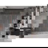 Mexen Velar Duo uși de duș glisante 180 cm, înghețat, aur roz - 871-180-000-32-60