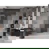 Mexen Velar Duo uși de duș glisante 150 cm, înghețat, cupru periat - 871-150-000-32-65