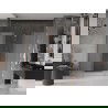Mexen Velar Duo uși de duș glisante 200 cm, înghețat, cupru periat - 871-200-000-32-65