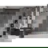 Mexen Velar Duo uși de duș glisante 140 cm, înghețat, gri pistol periat - 871-140-000-32-66