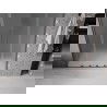 Mexen Velar Duo uși de duș glisante 140 cm, înghețat, gri pistol periat - 871-140-000-32-66