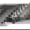 Mexen Velar Duo uși de duș glisante 200 cm, mat, gri periat - 871-200-000-32-66