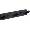 Cârlig triplu pentru prosop Mexen, negru - 709173-70