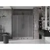 Mexen Velar Duo uși de duș glisante 180 cm, mat, negru - 871-180-000-32-70