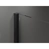 Mexen Velar Duo uși de duș glisante 200 cm, înghețat, negru - 871-200-000-32-70