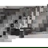 Mexen Velar Duo uși de duș glisante 140 cm, mat, gun metal - 871-140-000-32-95