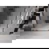 Mexen Velar Duo uși de duș glisante 140 cm, mat, gun metal - 871-140-000-32-95