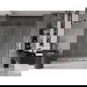 Mexen Velar Duo uși de duș glisante 200 cm, înghețat, gun metal - 871-200-000-32-95