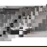Mexen Velar Duo uși de duș glisante 150 cm, înghețat, nichel periat - 871-150-000-32-97