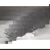 Mexen Velar Duo uși de duș glisante 150 cm, înghețat, nichel periat - 871-150-000-32-97